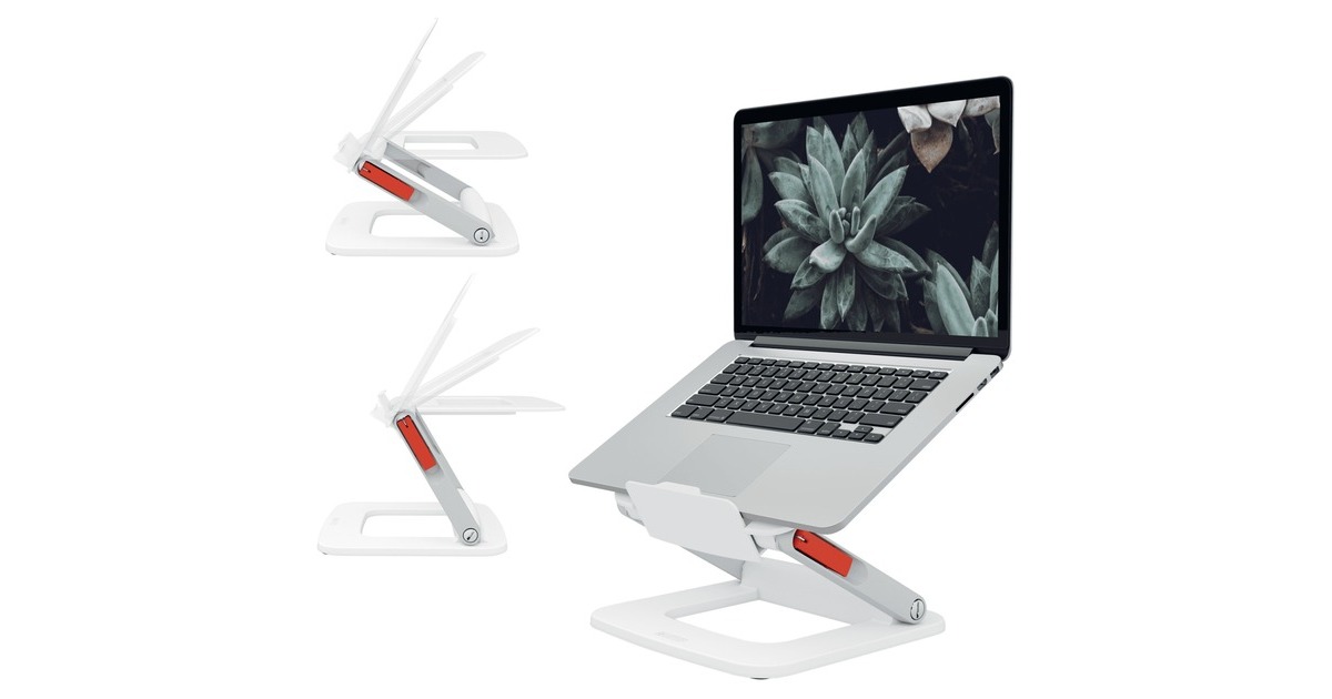 LeitzErgo Verstelbare Multi-hoek Laptopstandaard  (Wit)