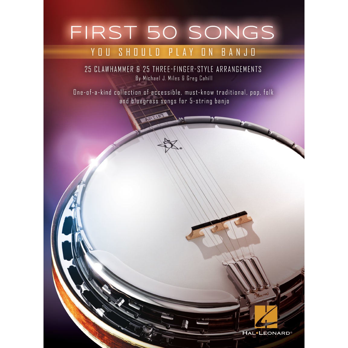 Hal Leonard First 50 Songs You Should Play on Banjo songboek voor banjo
