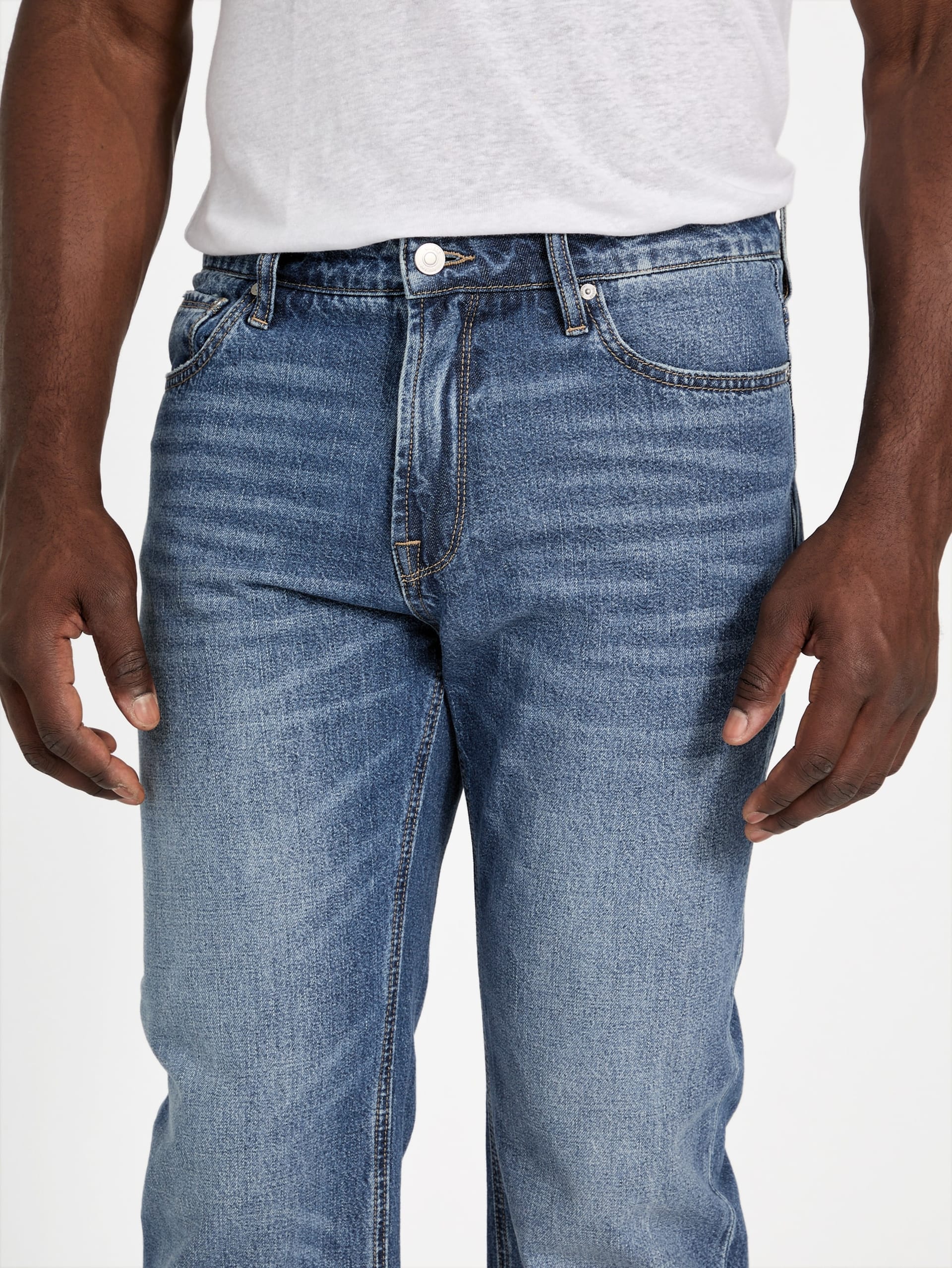 Calça jeans reta Mason