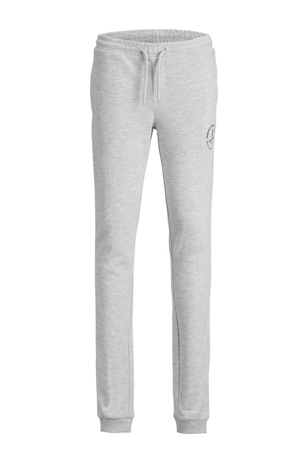 JACK & JONES joggingbroek JPSTGORDON JJSWIFT met logo wit melange