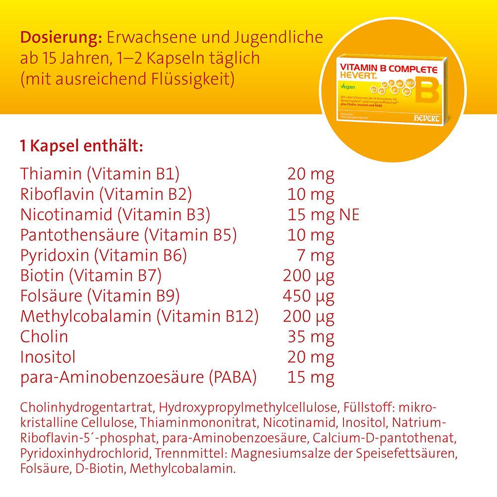 Vitamin B Complete Hevert