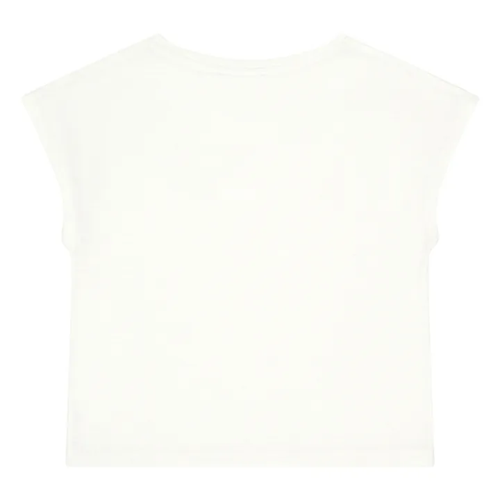Hundred Pieces T-shirt Manches Courtes Coton Bio | Blanc