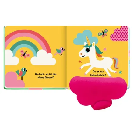 Coppenrath Verlag Mein Filz-Fühlbuch: Kuckuck, kleines Einhorn! (Fühlen&begreifen)