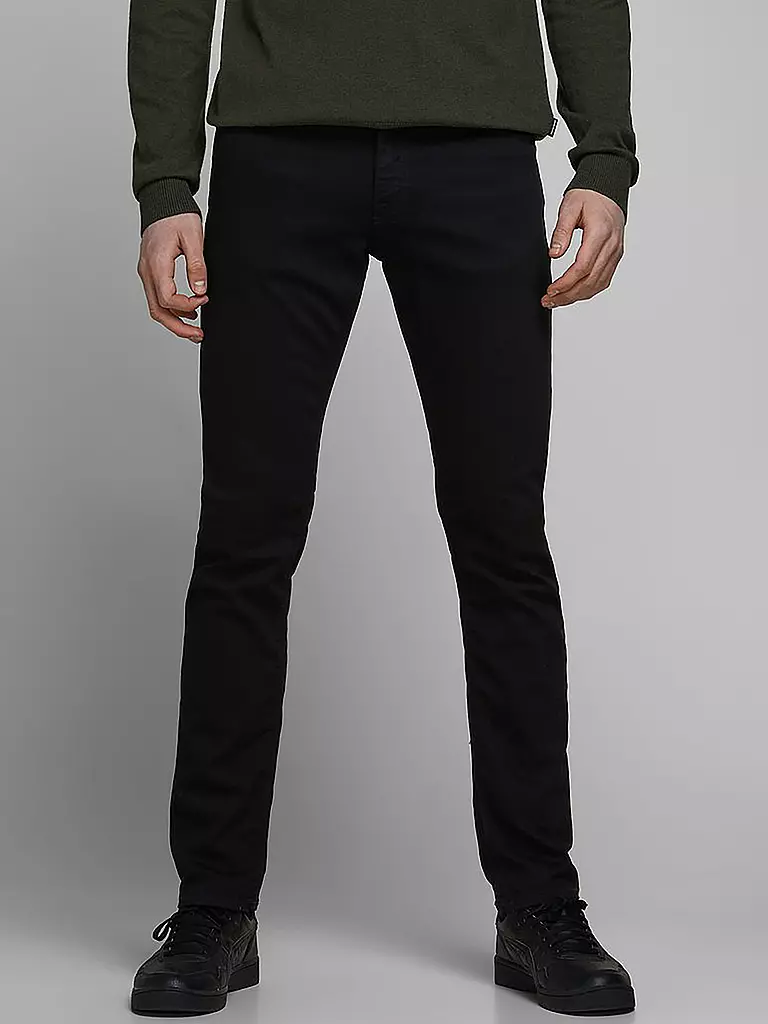 JACK & JONES Jeans Slim Fit GLENN FELIX  schwarz