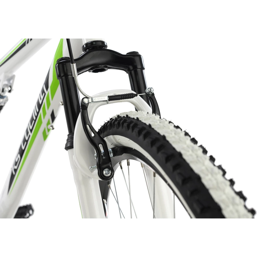 KS Cycling Mountainbike Fully 26 Zoll Scrawler Weiß