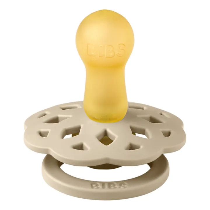 Bibs Tétines en caoutchouc naturel Bohème - Set de 2 | Rose pêche