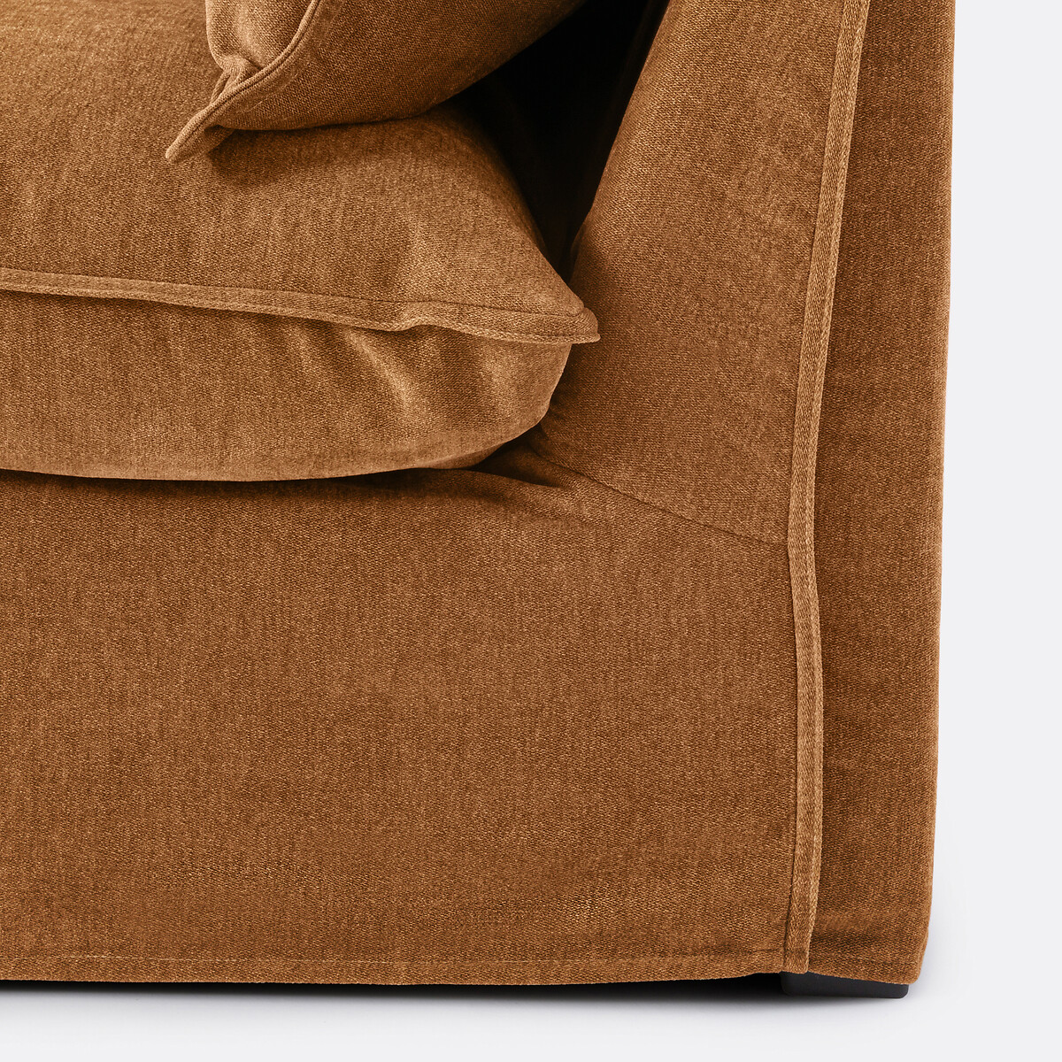 LA REDOUTE INTERIORS<br>Poltrona esquerda em poliéster mesclado, Odna