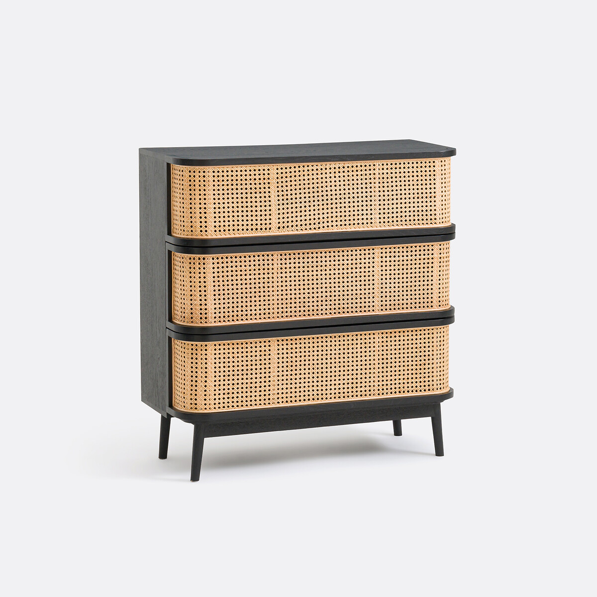 LA REDOUTE INTERIEURS<br>Cômoda com 3 gavetas em rattan Laora