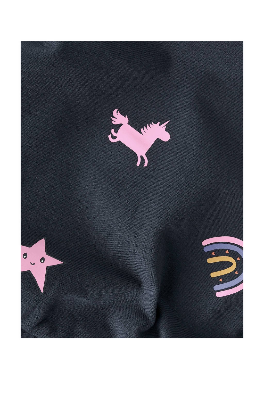 NAME IT MINI A-lijn jurk donkerblauw