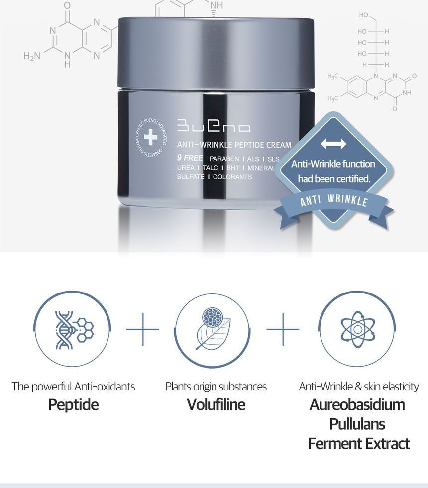 Bueno - Anti-rimpel fill-up peptidecrème