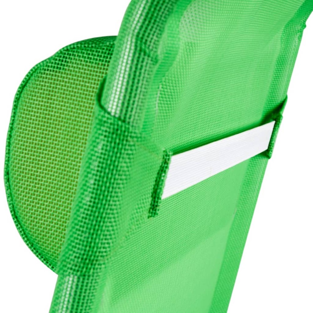 Chaise de plage aluminium vert