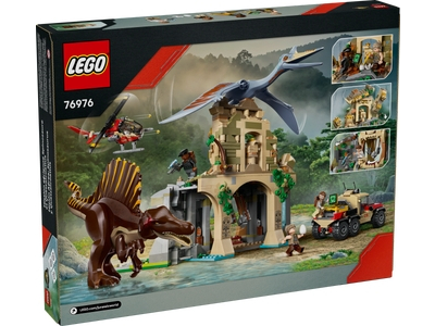 LEGO Spinosaurus en Quetzalcoatlus luchtmissie (76976)