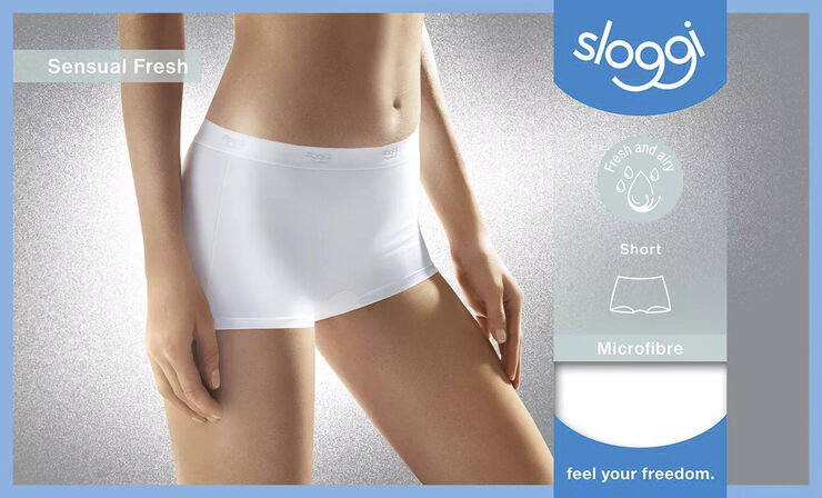 Sloggi sloggi Sensual Fresh Short White