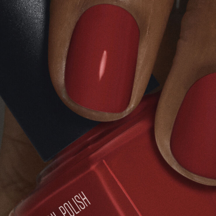 Nilens Jord Nail Polish Auburn Red
