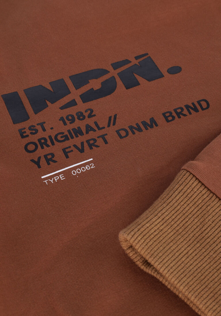 INDIAN BLUE JEANS cognac indian blue jeans trui crewneck indn