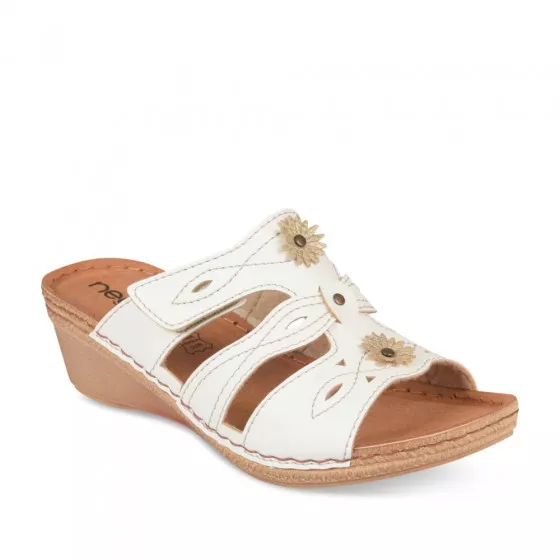 Mules BLANC NEOSOFT FEMME