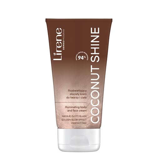 Lirene Perfect Tan Illuminating Golden Body & Face Cream, 150 ml