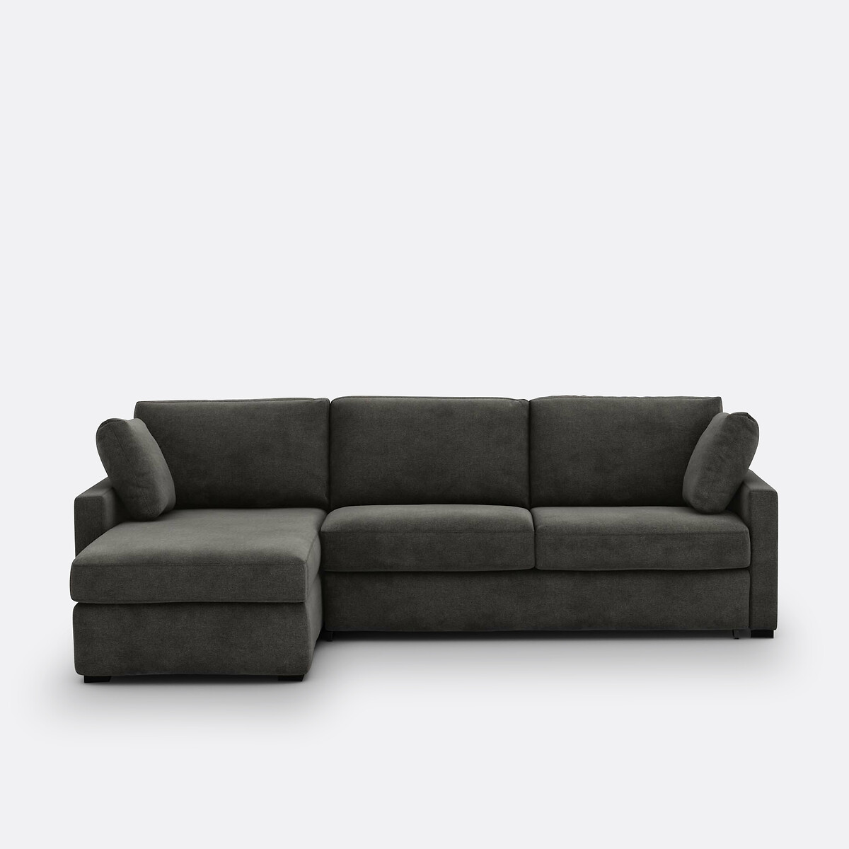 LA REDOUTE INTERIEURS<br>Sofá-cama de canto, tecido texturizado, espuma, Timor