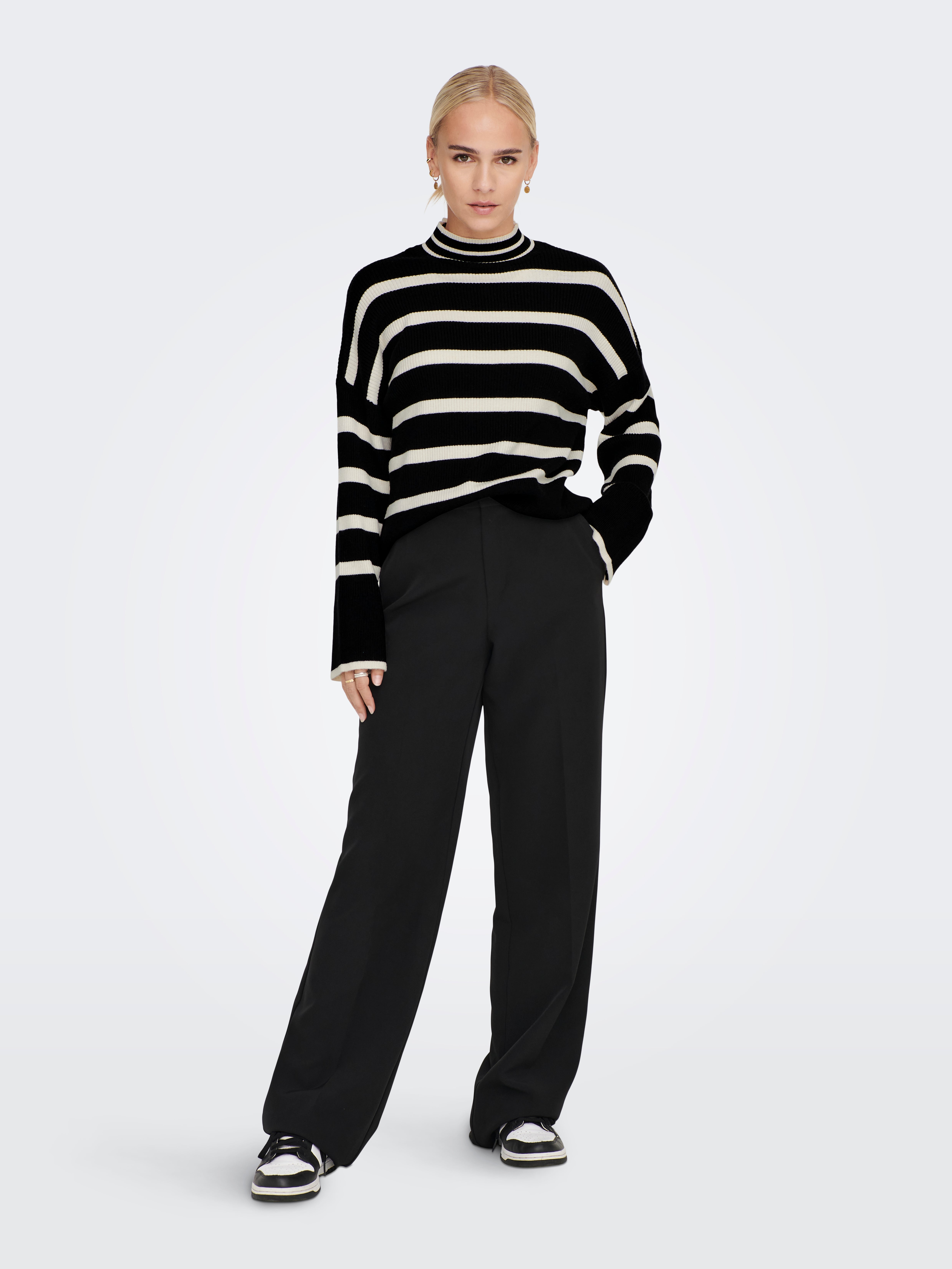 ONLIBI Strickpullover Black