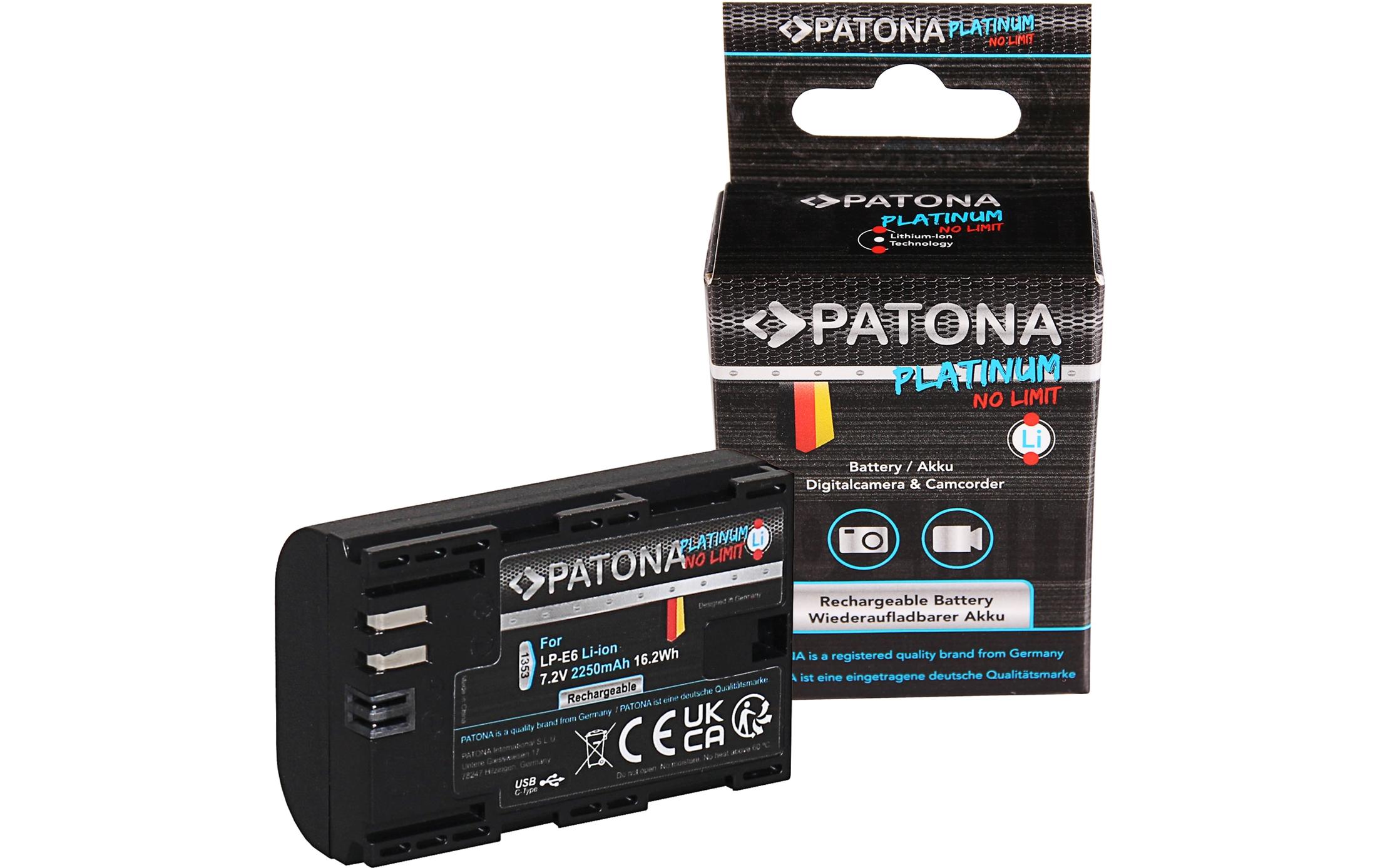 Platinum Akku für Canon LP-E6Platinum Batteriesatz für Canon
