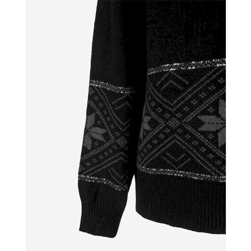 Snowflake Zip Up - Pull en laine mérinos femme