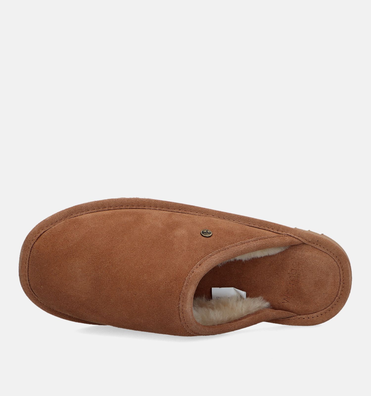 Pantoffels cognac