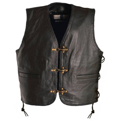 Gilet Richa SADIC WITH LACES - Noir
