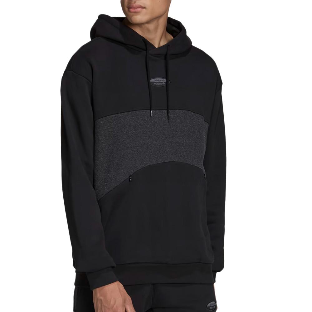 Adidas Sweat à Capuche Noir Homme Adidas Essent