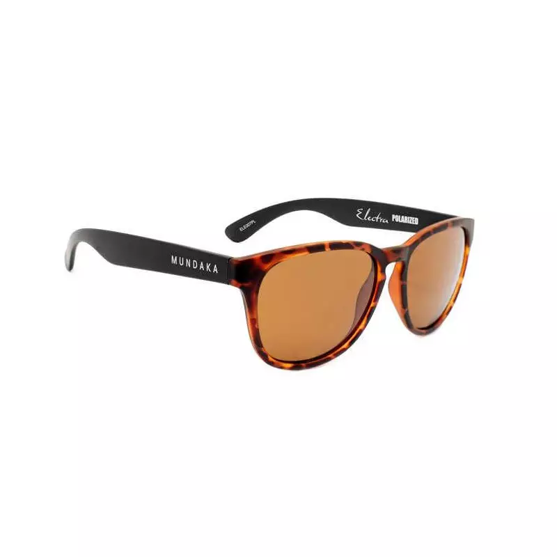 Lunettes de soleil MUNDAKA Electra Matte Brown Tort & Matte Black