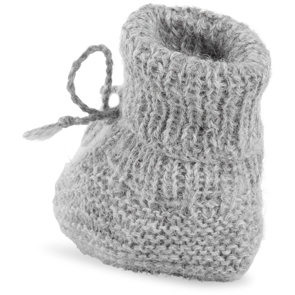Køb Huttelihut Medium Grey Melange Futter Alpaca Uld Strik
