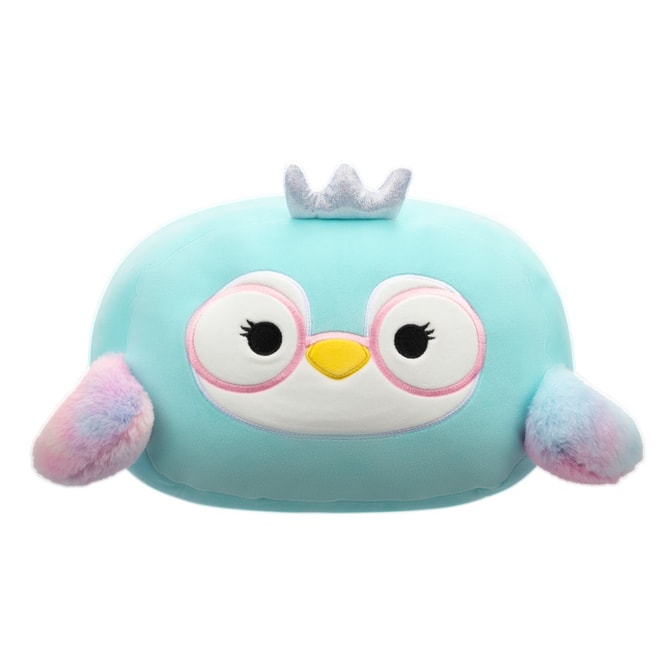 Squishmallows Stackables - Plüschfigur - Raina der blaue Pinguin mit rosa Brille - ca.  30cm