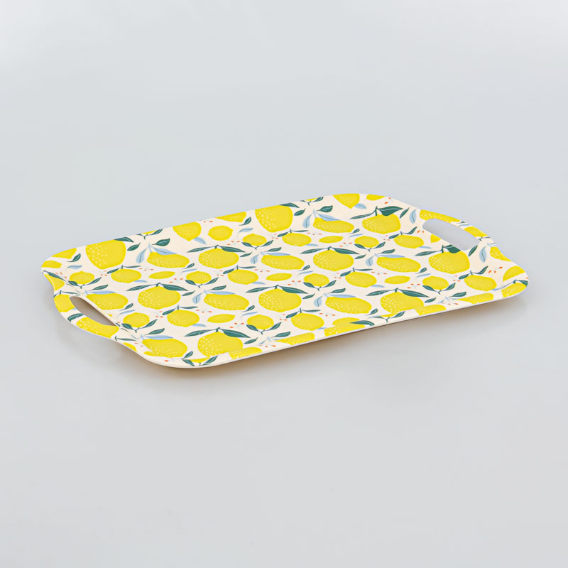 Plateau rectangulaire 'Lemon'