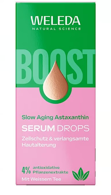 Weleda Serum Drops<br>30 ml, Flasche, Slow Aging Astaxanthin
