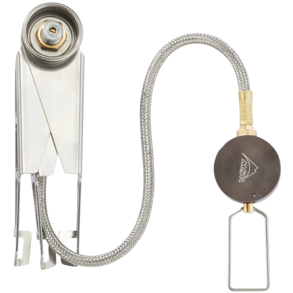 Accessoire réchaud MSR LOWDOWN REMOTE STOVE ADAPTER STAINLESS STEEL