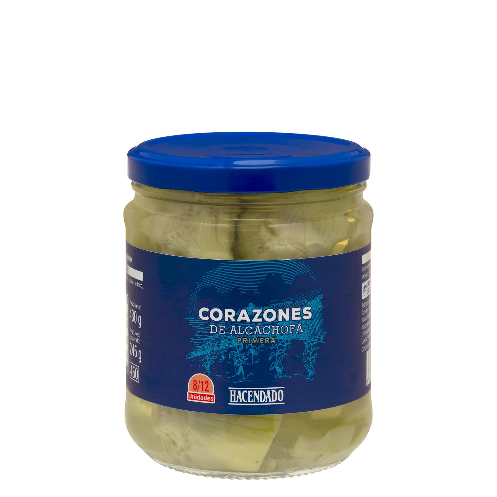 Cœurs d'artichauts Hacendado
