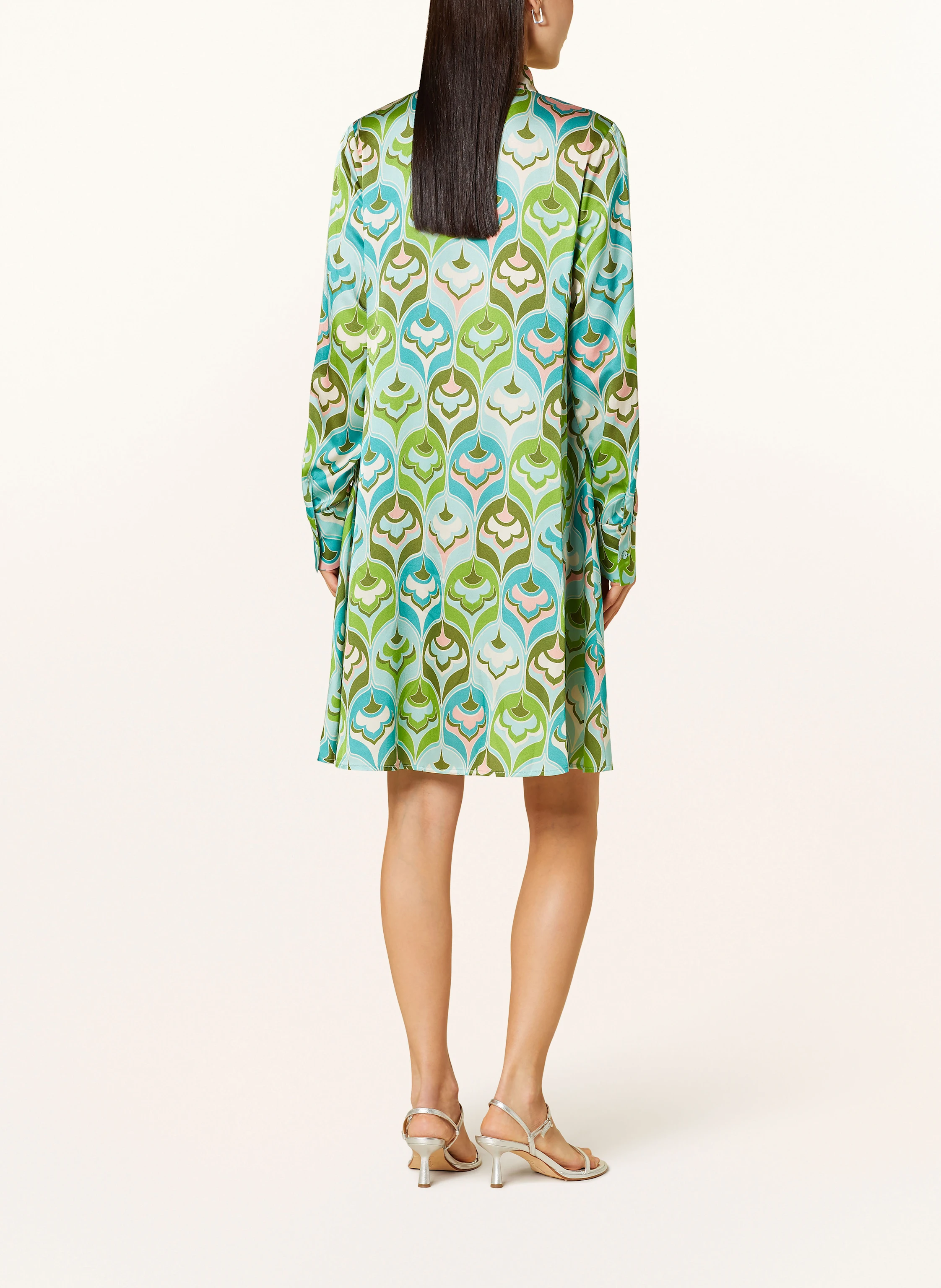 ANNA's Hemdblusenkleid mit Seide