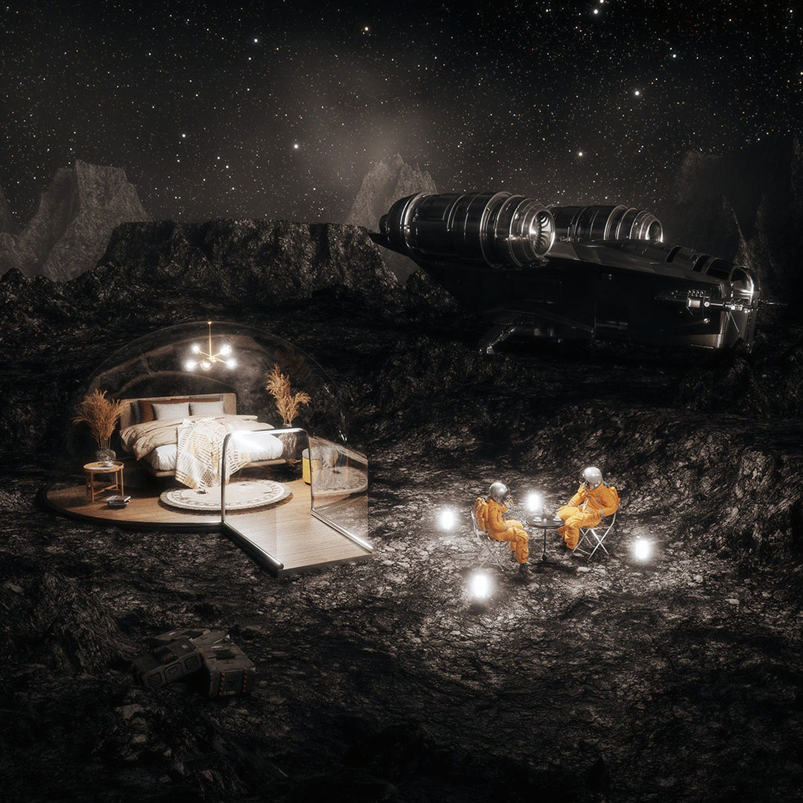 Brightside Moon by Javier Soler Esplugues - Limited Edition. Edition of: 150. Signed.