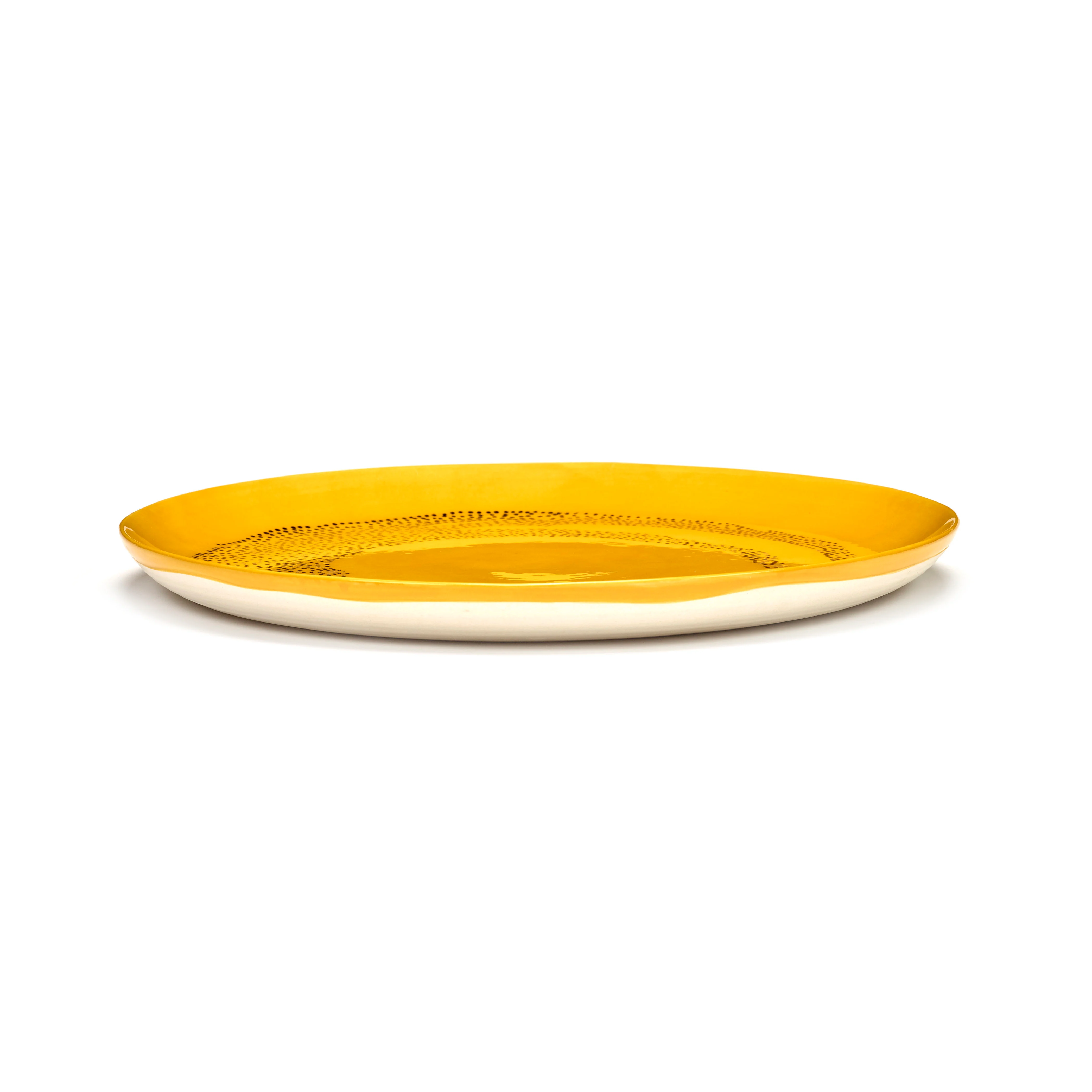 FEAST - Assiette céramique | Jaune