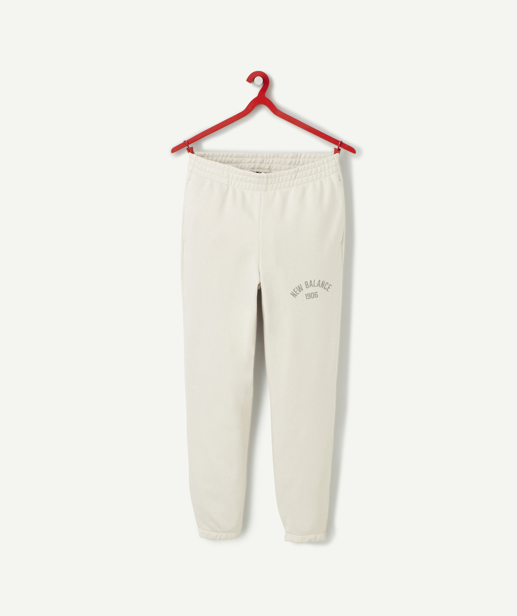 NEW BALANCEJOGGING ESSENTIALS VARSITY BLANC CASSÉ FILLE