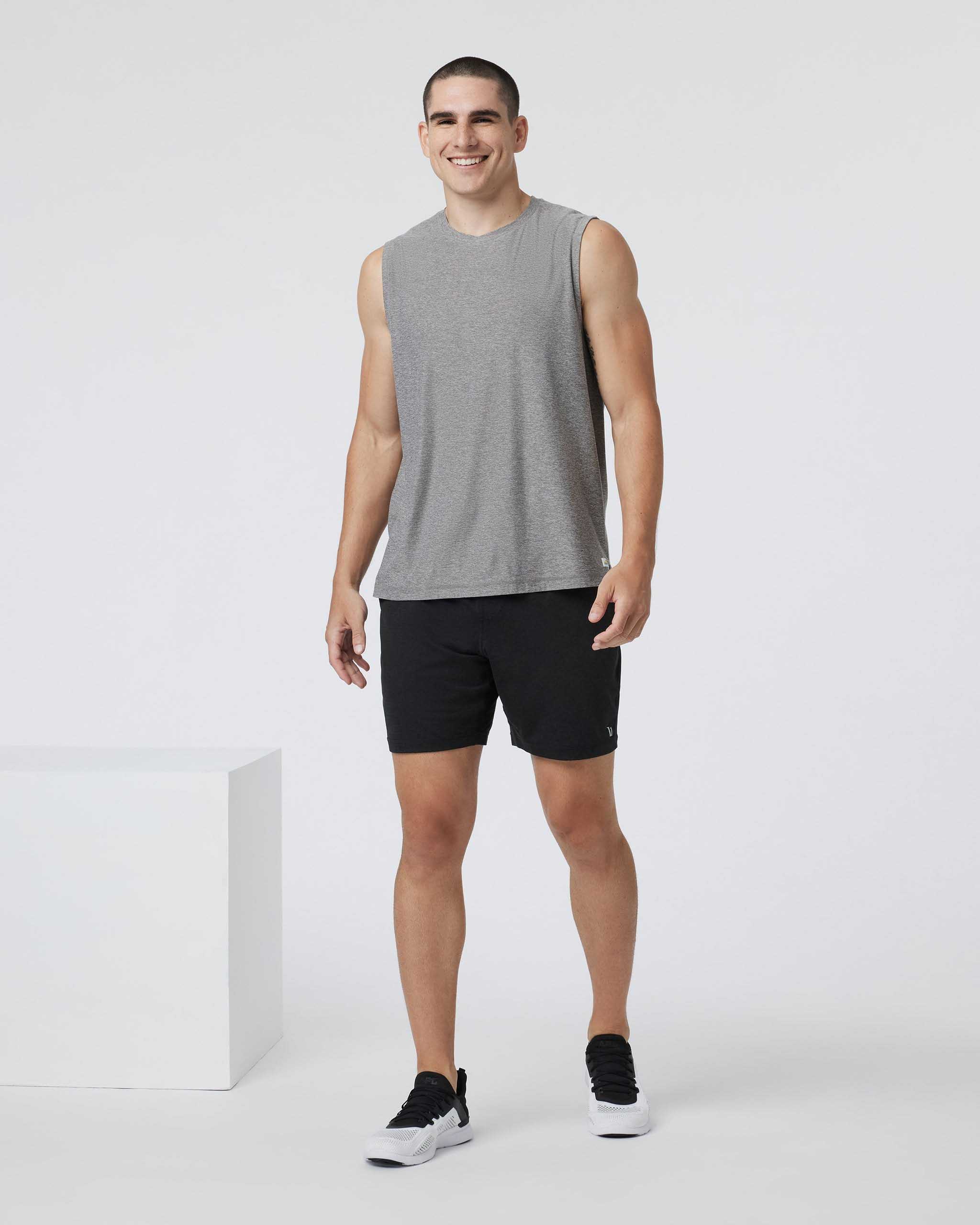 Ponto Short Herre Black Heather