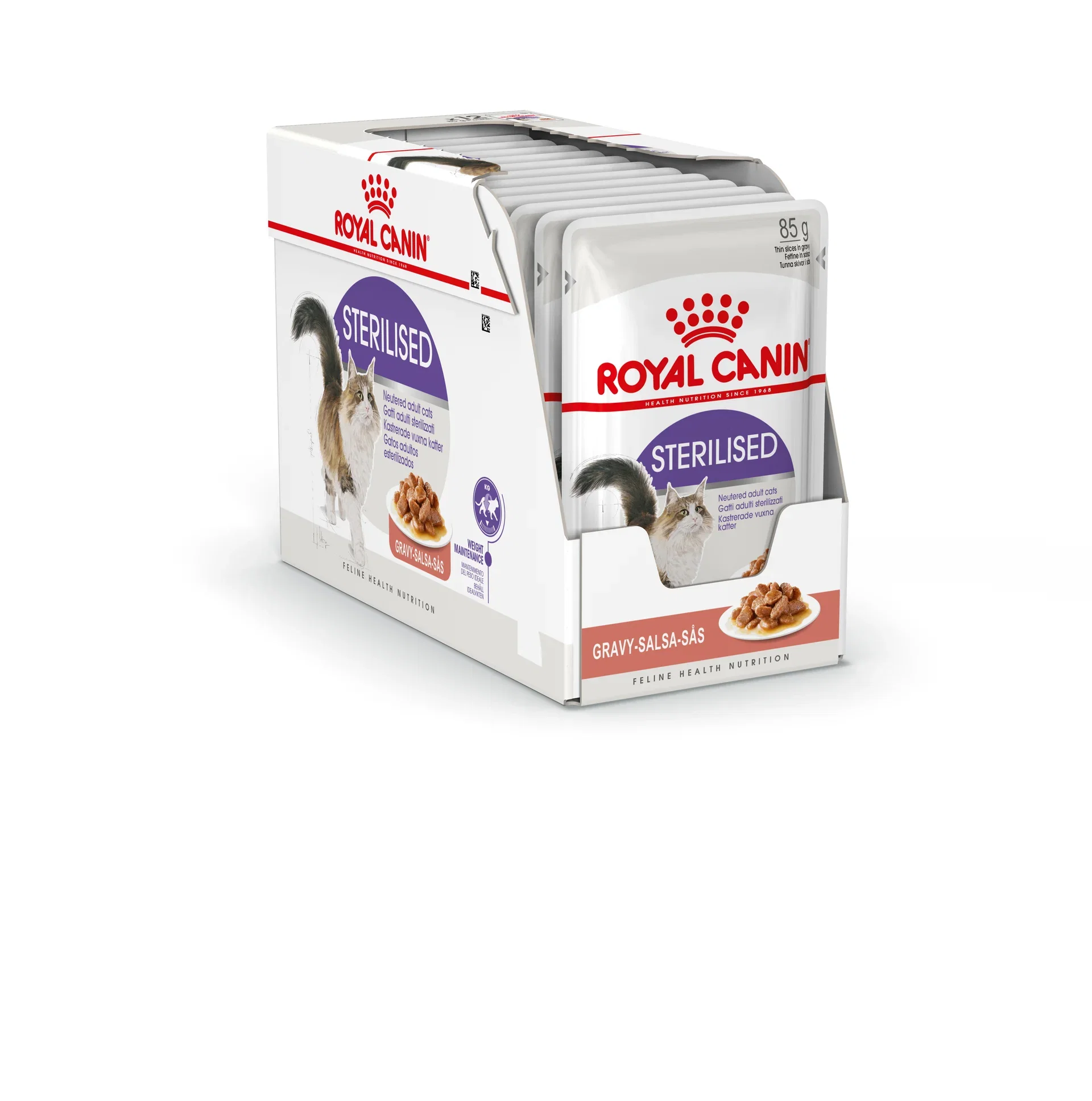 Royal Canin Royal Canin Sterilised Adult Saus 12x85 g