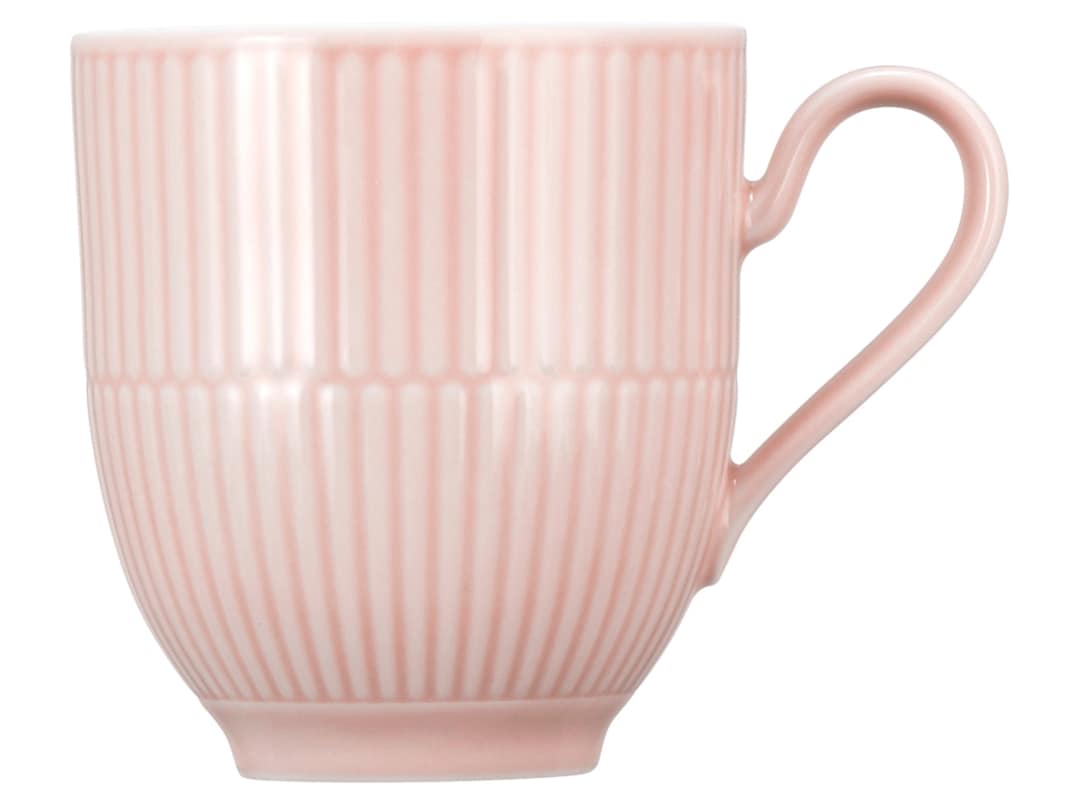 Seltmann Weiden Kaffeebecher AMINA 6er Set Porzellan rosé