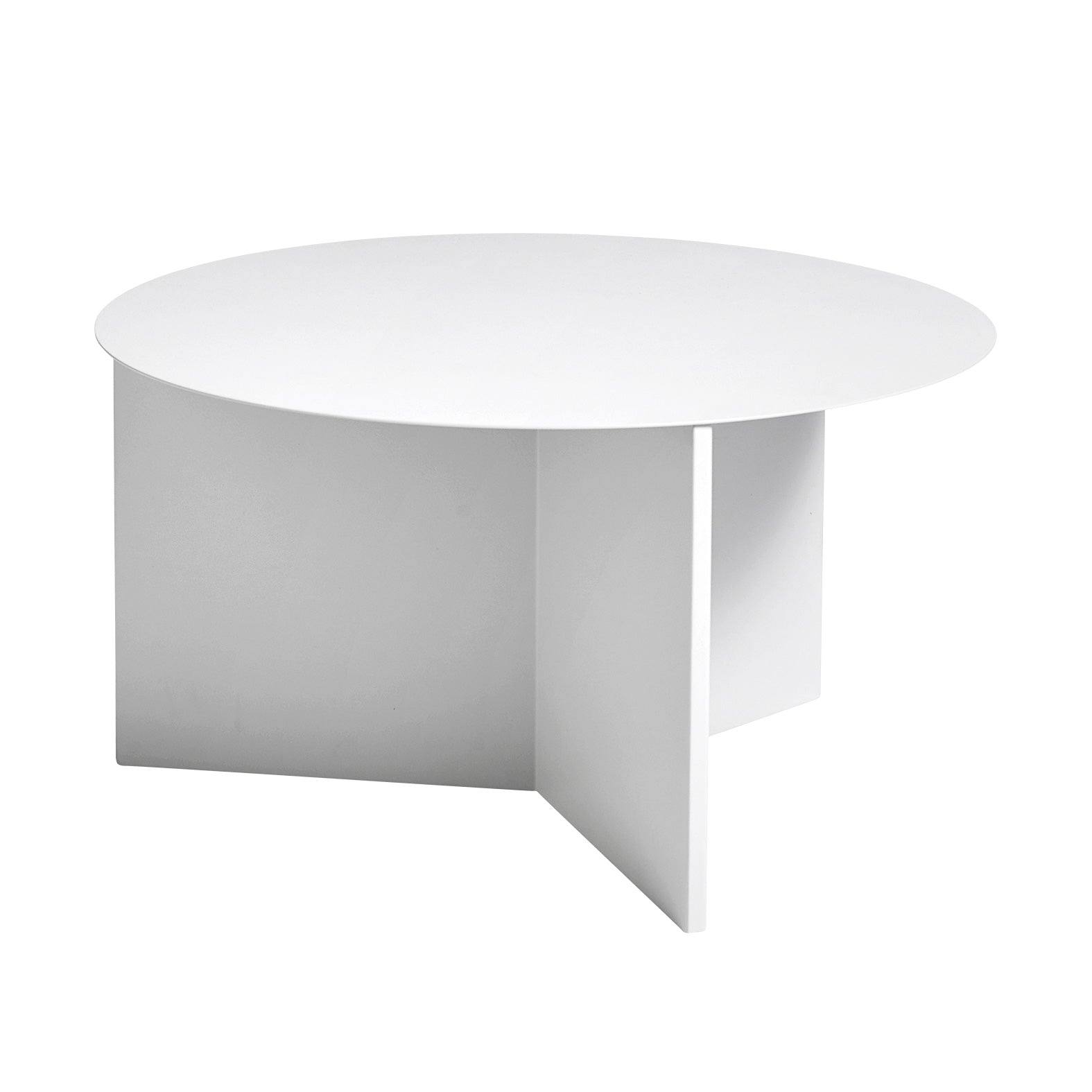 HAY Slit Table Round XL Bijzettafel -  Ã 65 cm - Wit