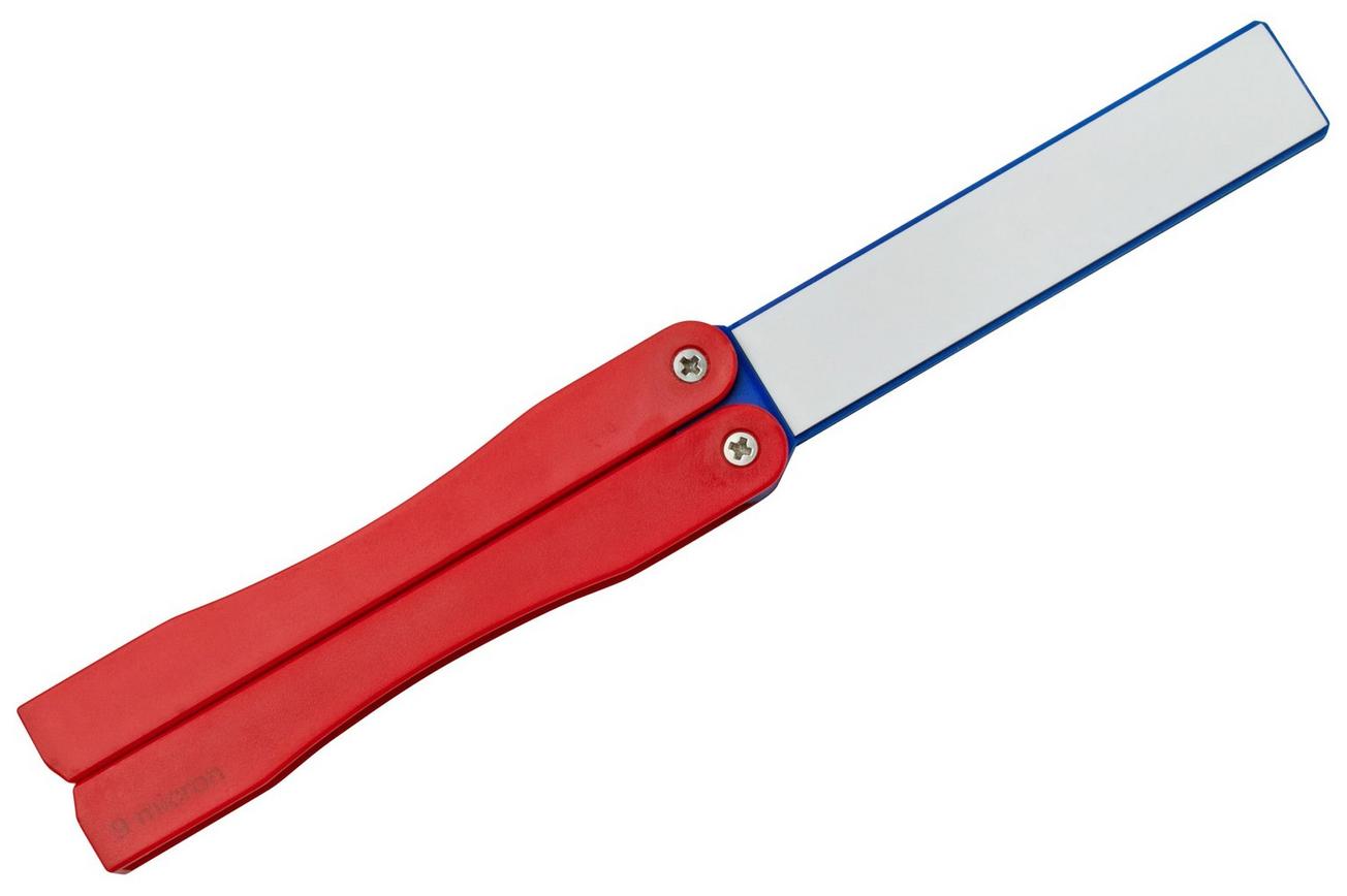 Fällkniven Foldable Sharpener FDC diamant en keramische slijpstaaf, 25 en 9 micron