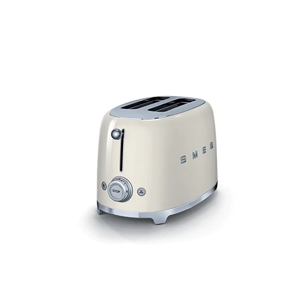 Toaster 2 fentes 950 W TSF01CREU crème Smeg