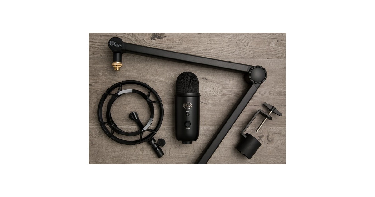 Blue MicrophonesYeticaster Pro Streaming Bundel microfoon  (Zwart)