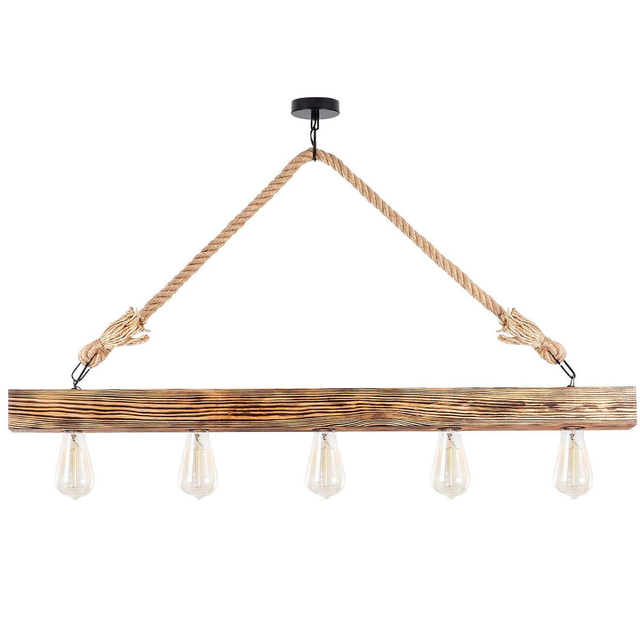 Opviq Lustre Erebos bois - 100x7x53 cm