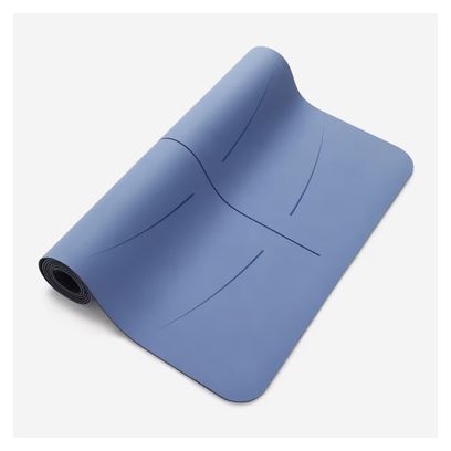 Tapis de yoga Decathlon Fitness Bleu clair - 4mm