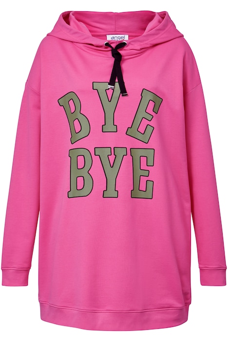 Hoodie, Regular Fit, großer Schriftzug, Kapuze, Langarm