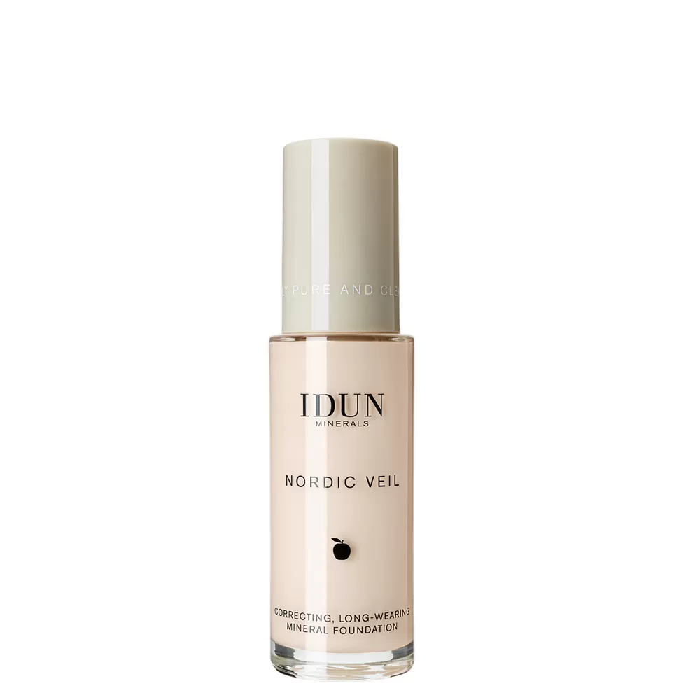 IDUN Minerals Liquid Mineral Foundation Nordic Veil - Flere farver
